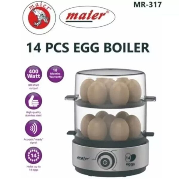 تخم مرغ پز ۱۴ عددی مایر MR-317 - Image 4